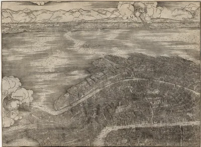 View of Venice — Jacopo de' Barbari