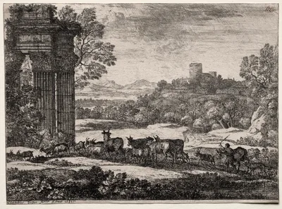 The Herd Returning in Stormy Weather — Claude Lorrain