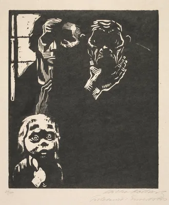 Proletariat:  No. 1  Out of Work — Käthe Kollwitz