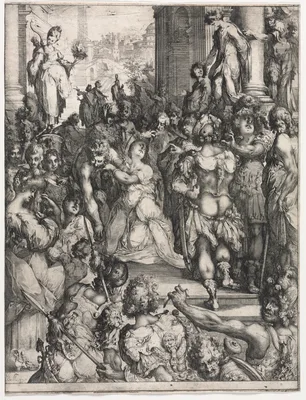 The Martyrdom of Saint Lucy — Jacques Bellange