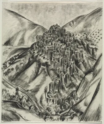 An Italian Hilltown, Anticoli, Italy — Louise B. Maloney