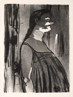 Le Café-concert:  Mme. Abdala — Henri de Toulouse-Lautrec