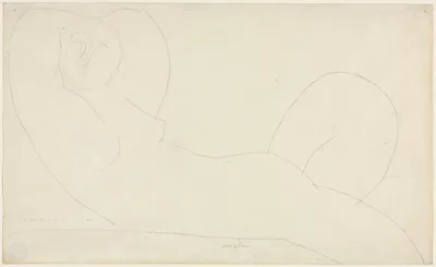 Reclining Female Nude — Amedeo Modigliani