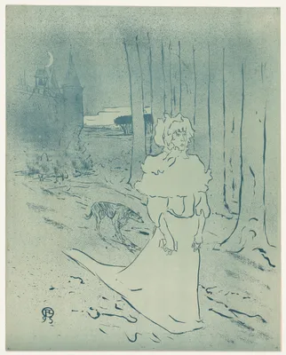 The Chatelaine or the Tocsin — Henri de Toulouse-Lautrec