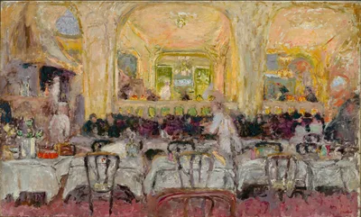 Café Wepler — Édouard Vuillard