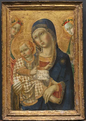 Virgin and Child Enthroned