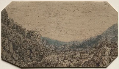 Enclosed Valley — Hercules Seghers