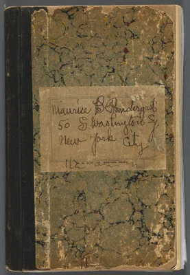 Sketchbook- The Granite Shore Hotel, Rockport — Maurice Prendergast