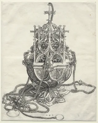 A Censer — Martin Schongauer