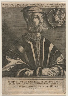 Bernt Knipperdolling — Heinrich Aldegrever