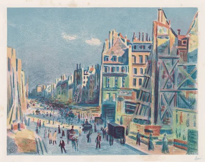 Rue Reamur — Maximilien Luce
