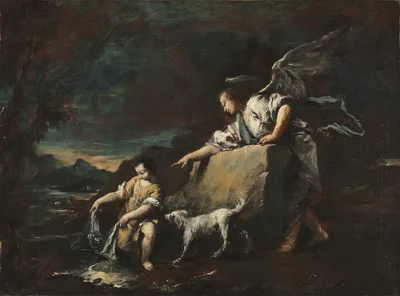 Tobias and the Angel — Francesco Guardi