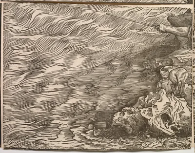 The Submersion of Pharaoh's Army in the Red Sea — Titian