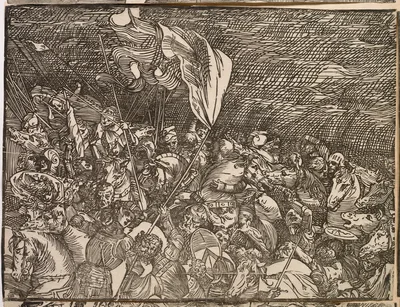 The Submersion of Pharaoh's Army in the Red Sea — Titian