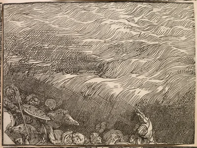 The Submersion of Pharaoh's Army in the Red Sea — Titian
