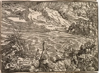 The Submersion of Pharaoh's Army in the Red Sea — Titian