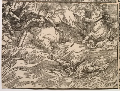 The Submersion of Pharaoh's Army in the Red Sea — Titian