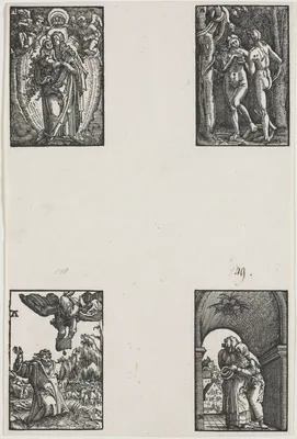 The Fall and Redemption of Man — Albrecht Altdorfer