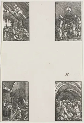 The Fall and Redemption of Man — Albrecht Altdorfer