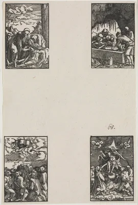 The Fall and Redemption of Man — Albrecht Altdorfer