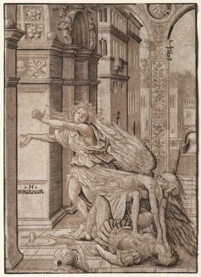 The Lovers Surprised by Death — Hans Burgkmair the Elder