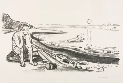Alpha and Omega:  Omega's Flight — Edvard Munch