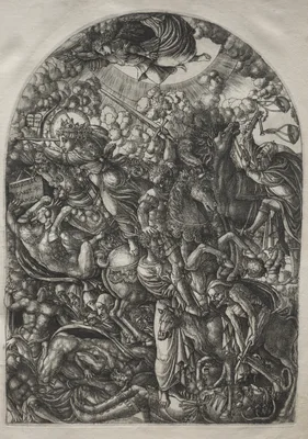 The Apocalypse:  St. John Sees the Four Riders — Jean Duvet