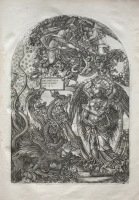 The Apocalypse:  St. Michael and the Dragon — Jean Duvet