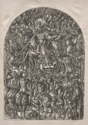 The Apocalypse:  Christ Mounted on a White Horse — Jean Duvet