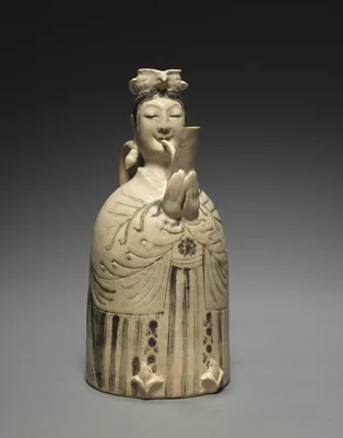 Ewer in the form of a Sheng Player