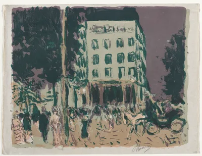 The Boulevards — Pierre Bonnard