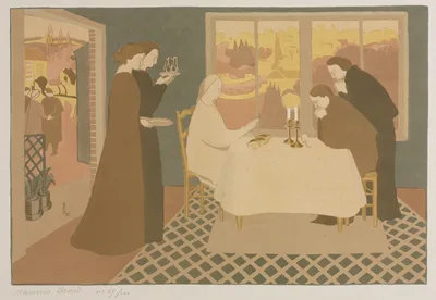The Pilgrims at Emmaus — Maurice Denis
