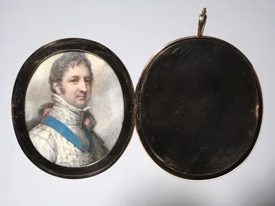Portrait of Louis-Philippe, Duke of Orléans, later King of the French — Richard Cosway