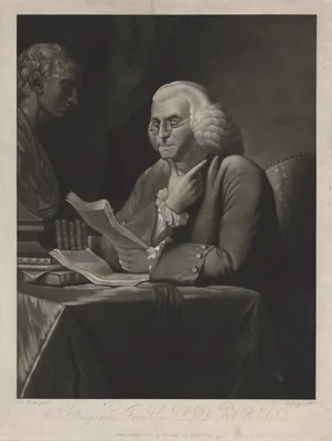 Benjamine Franklin — Edward Savage