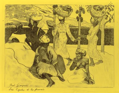 Volpini Suite: The Grasshoppers and the Ants (Les Cigales et les Fourmis) — Paul Gauguin