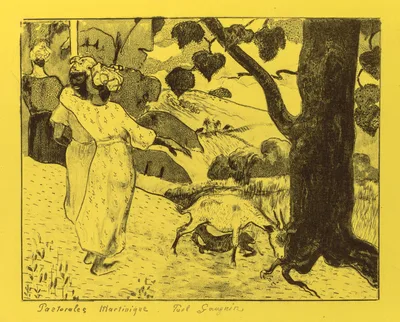 Volpini Suite:  Martinique Pastoral (Pastorales Martinique) — Paul Gauguin