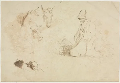 Sketches: Figures and Animals — Thomas Gainsborough