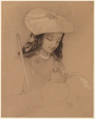 Highland Lassie — Edwin Landseer