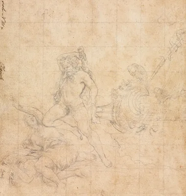 Hercules and the Girdle of Hippolyta — Filippo Napoletano