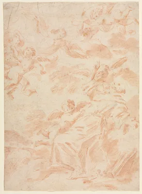 The Stigmatization of Saint Francis — François Lemoyne