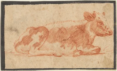 Cow — Johann Heinrich Roos