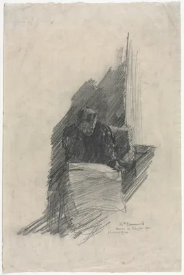 Mrs. Drummond — Muirhead Bone