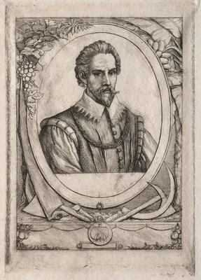 Rene de Laudonniere Sablais (de Burdingale) — Charles Méryon