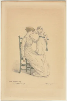 Mother and Child — Kate Greenaway