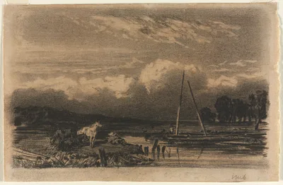 English View, after Jules Dupré — Jules Dupré