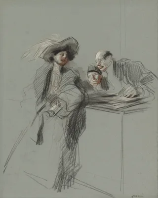 The Client — Jean-Louis Forain