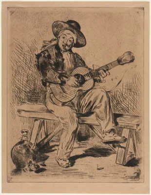 The Guitarist — Édouard Manet