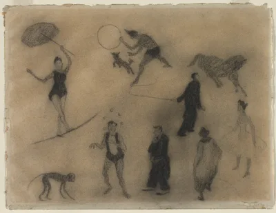 The Circus — Henri Gabriel Ibels
