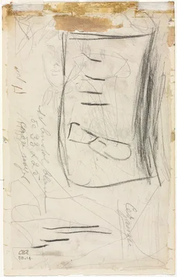 Sketch of Madame Cézanne (verso) — Paul Cézanne