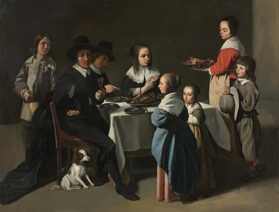 A Family Meal — Le Nain family